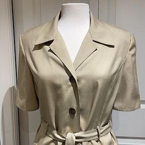 Vintage Rouie Trench Coat Dress